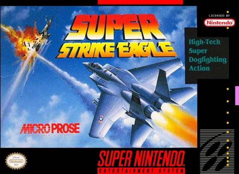 The coverart image of Super Strike Eagle 