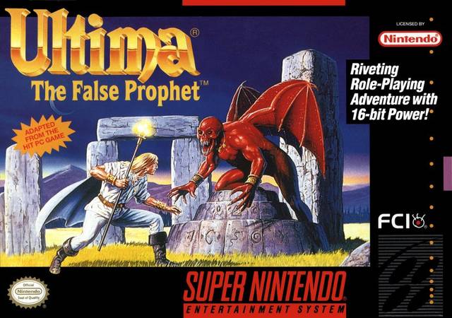 The coverart image of Ultima VI - The False Prophet 
