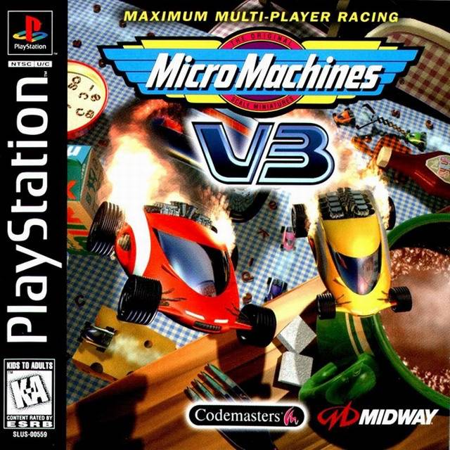 The coverart image of Micro Machines V3