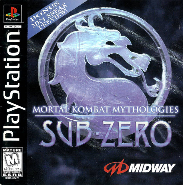 The coverart image of Mortal Kombat Mythologies: Sub-Zero