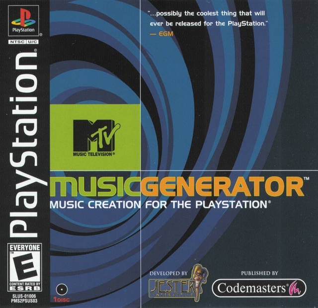 The coverart image of MTV Music Generator