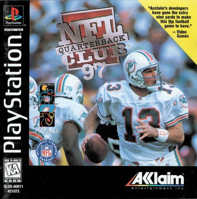The coverart image of NFL Quarterback Club '97