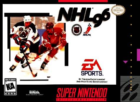 The coverart image of NHL '96