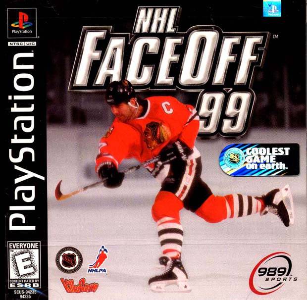 The coverart image of NHL Faceoff '99