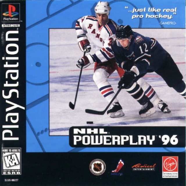 The coverart image of NHL Powerplay '96