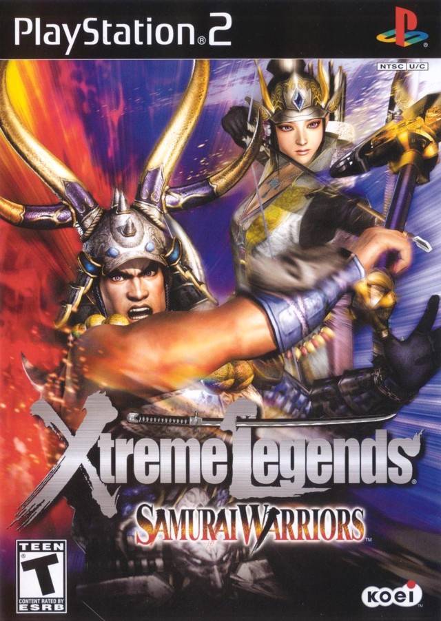 The coverart image of Samurai Warriors: Xtreme Legends