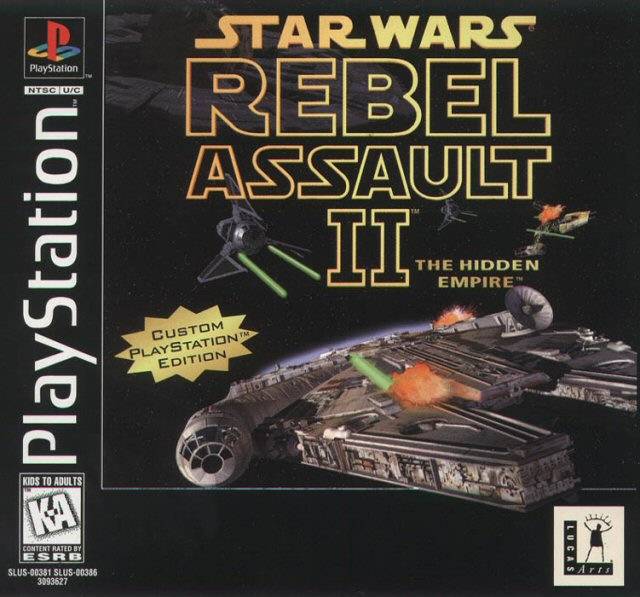 The coverart image of Star Wars: Rebel Assault II - The Hidden Empire