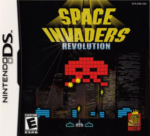 The coverart image of Space Invaders Revolution 