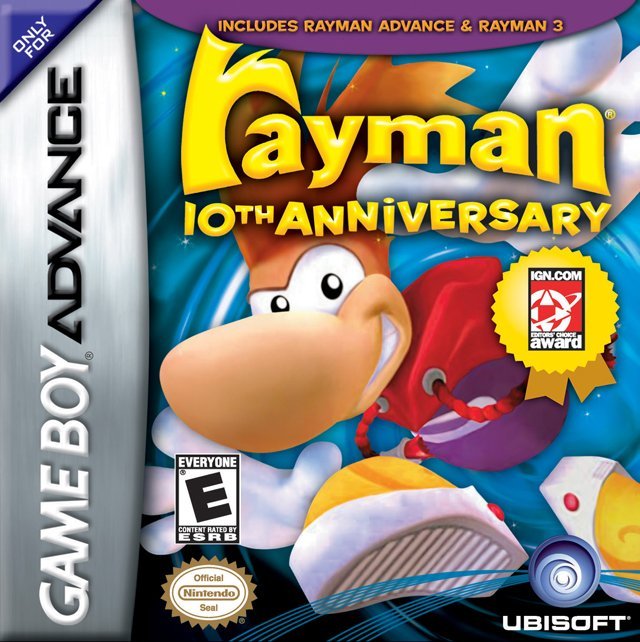 The coverart image of Rayman: 10th Anniversary