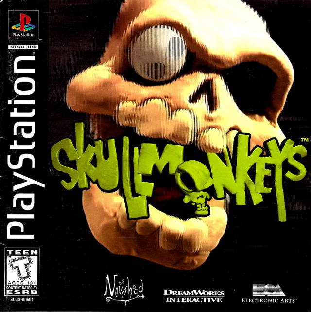 The coverart image of Skullmonkeys