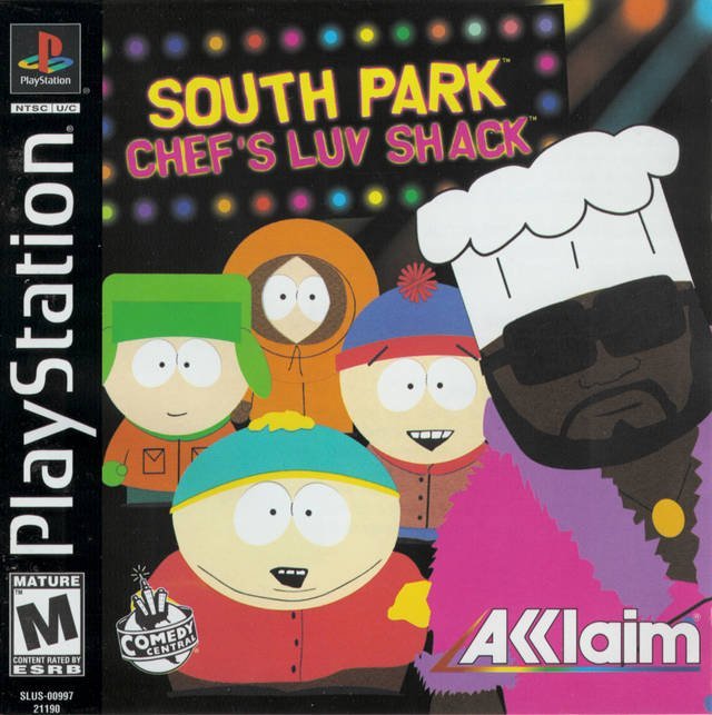 The coverart image of South Park: Chef's Luv Shack