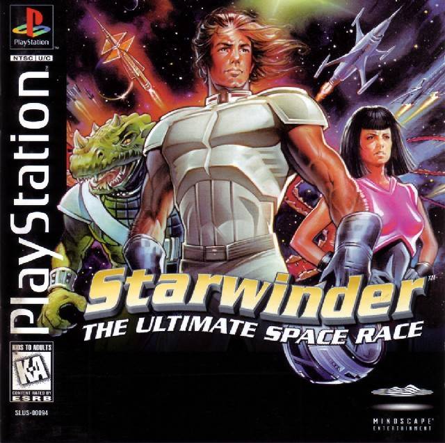 The coverart image of Starwinder: The Ultimate Space Race