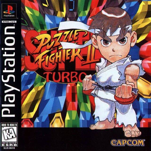 The coverart image of Super Puzzle Fighter II Turbo