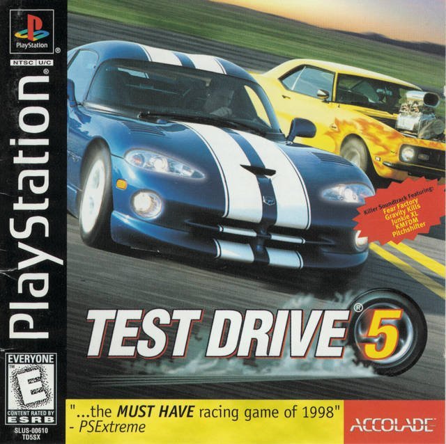 The coverart image of Test Drive 5
