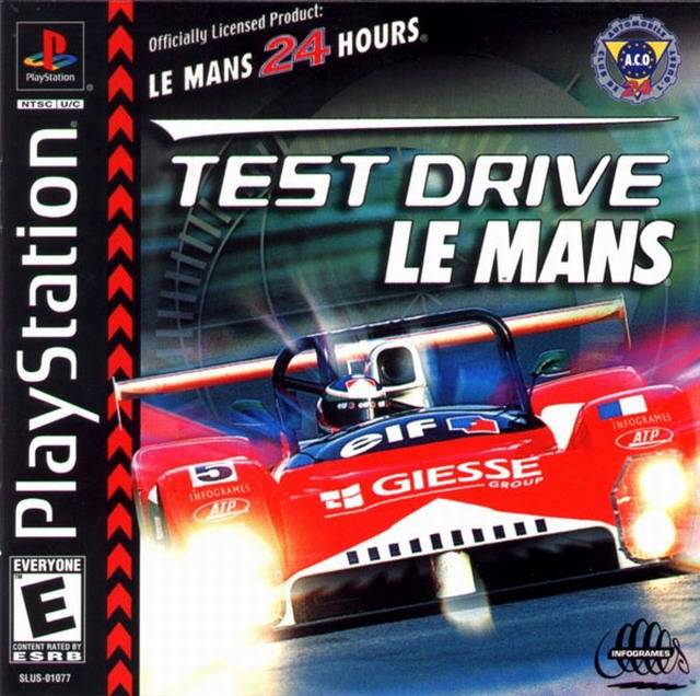 The coverart image of Test Drive Le Mans