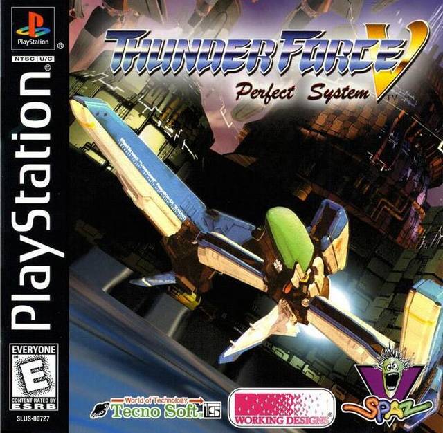 The coverart image of Thunder Force V: Perfect System