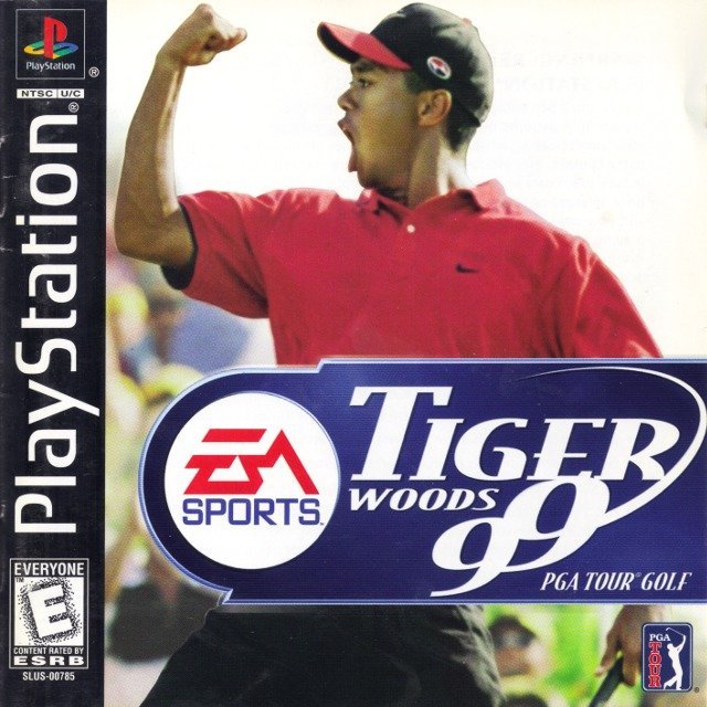 The coverart image of Tiger Woods 99 PGA Tour Golf