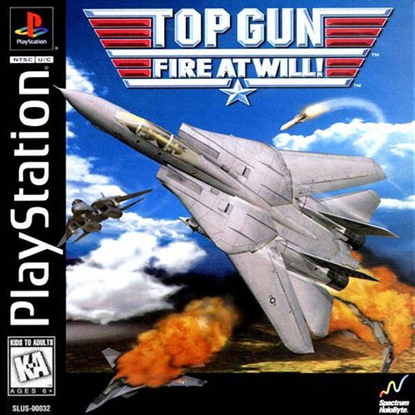 The coverart image of Top Gun: Fire at Will!
