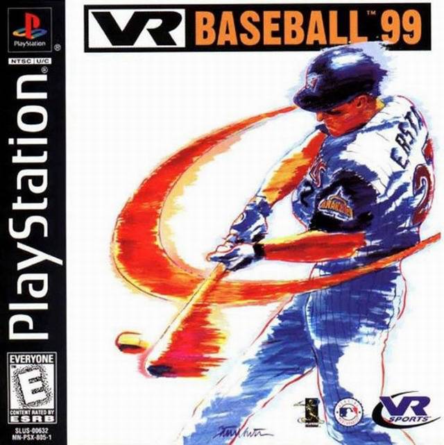 The coverart image of VR Baseball 99