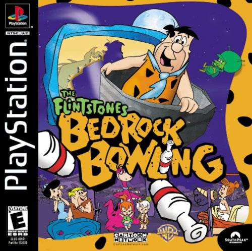 The coverart image of Flintstones Bedrock Bowling