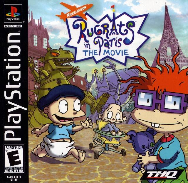The coverart image of Rugrats in Paris: The Movie