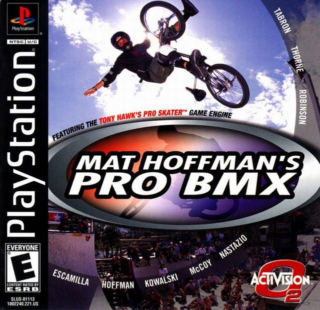 The coverart image of Mat Hoffman's Pro BMX