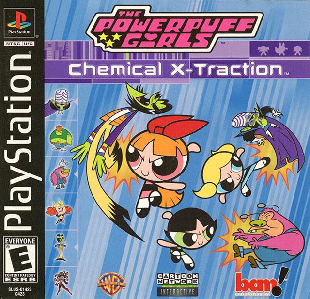 The coverart image of The Powerpuff Girls: Chemical X-Traction