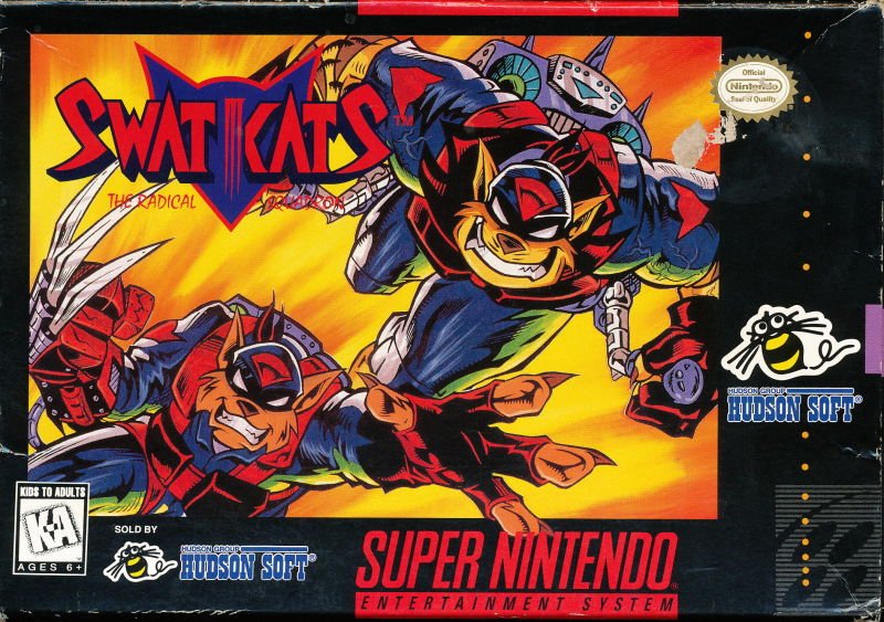 The coverart image of SWAT Kats - The Radical Squadron 
