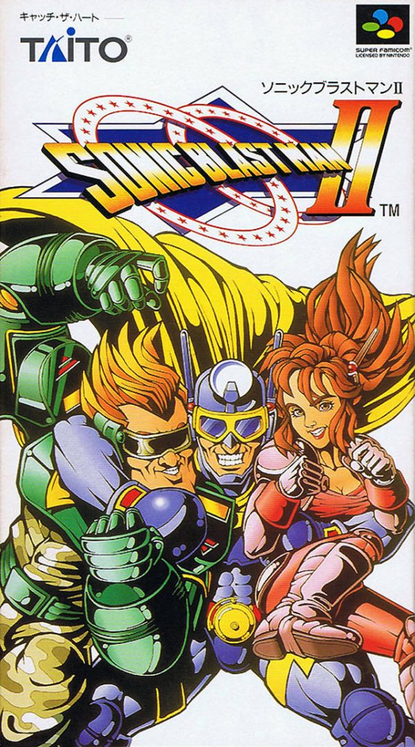 The coverart image of Sonic Blast Man II 