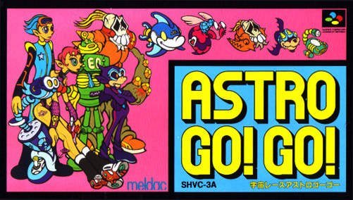 The coverart image of Uchuu Race - Astro Go! Go! 