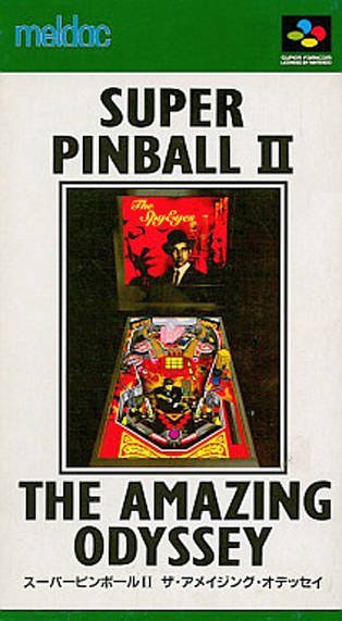 The coverart image of Super Pinball II - The Amazing Odyssey 