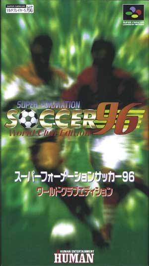 The coverart image of Super Formation Soccer '96 - World Club Edition 