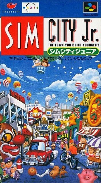 The coverart image of SimCity Jr. 