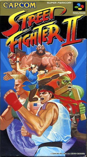 The coverart image of Street Fighter II - The World Warrior 