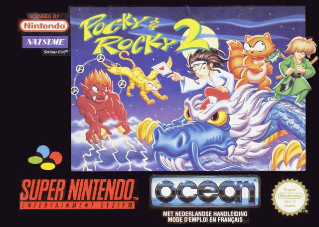 The coverart image of Pocky & Rocky 2 