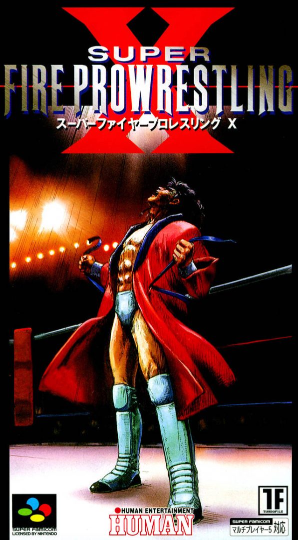 The coverart image of Super Fire Pro Wrestling X 