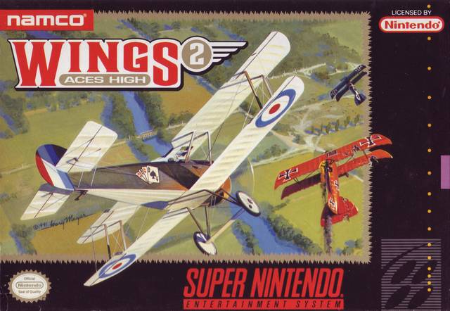 The coverart image of Wings 2 - Aces High 