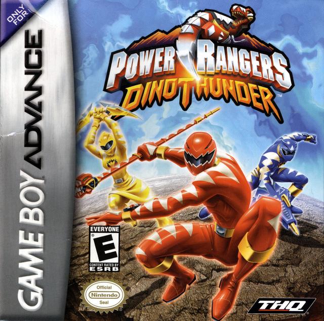 The coverart image of Power Rangers Dino Thunder 