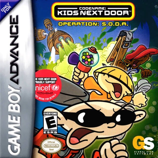 The coverart image of Codename - Kids Next Door - Operation S.O.D.A.