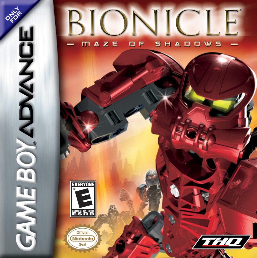 The coverart image of  Bionicle - Maze of Shadows