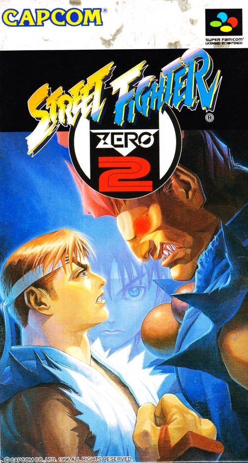 The coverart image of Street Fighter Zero 2 