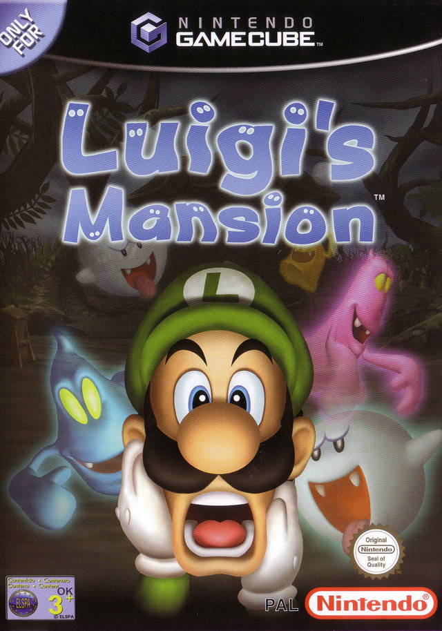 The coverart image of Luigi's Mansion