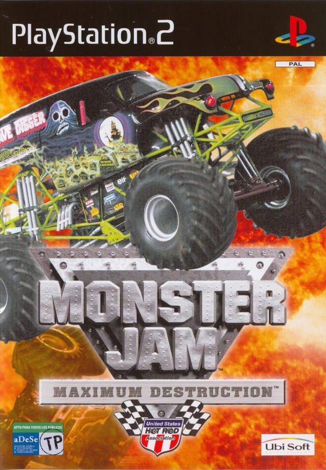 The coverart image of Monster Jam: Maximum Destruction
