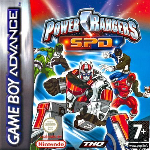 The coverart image of Power Rangers - SPD