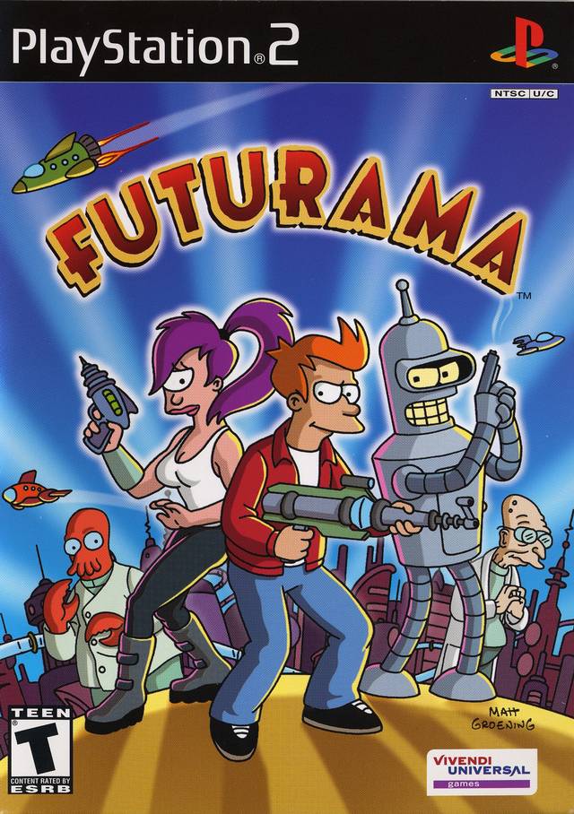 Futurama PS2 ROM ISO Download+PSP Game