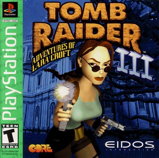 The coverart image of Tomb Raider III: Adventures of Lara Croft [Greatest Hits]