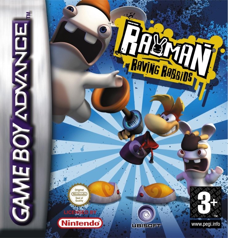 The coverart image of Rayman - Raving Rabbids 