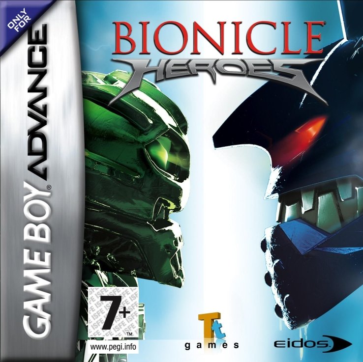 The coverart image of Bionicle - Heroes 