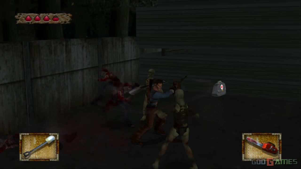 Evil Dead - A Fistful Of Boomstick [SLUS 20403] (Sony Playstation 2) - Box  Scans (1200DPI) : THQ : Free Download, Borrow, and Streaming : Internet  Archive