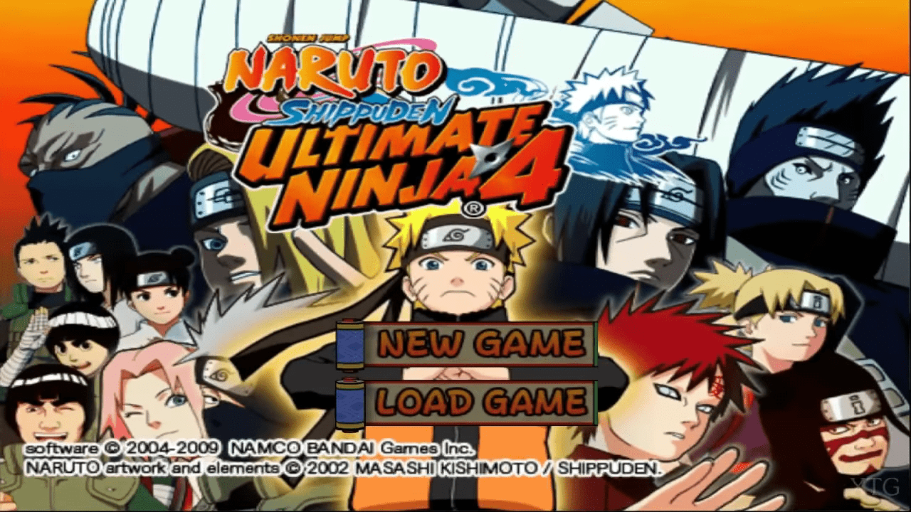 Naruto: Ultimate Ninja (Europe) PS2 ISO - CDRomance
